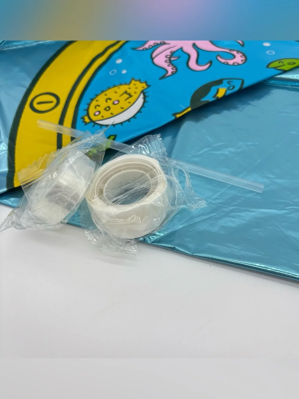 C R Gibson Signature Under The Sea 75+ Balloon Garland Kit Dolphin Party Decor